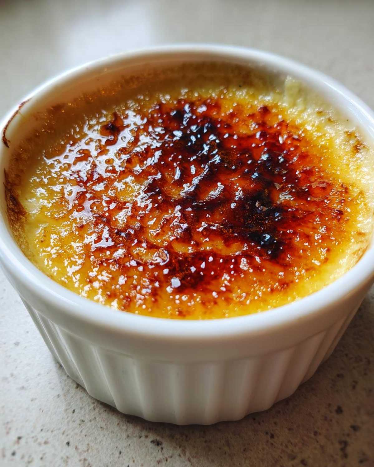 Vanilla Crème Brûlée (5-Ingredient Gourmet Indulgence) - detail 2