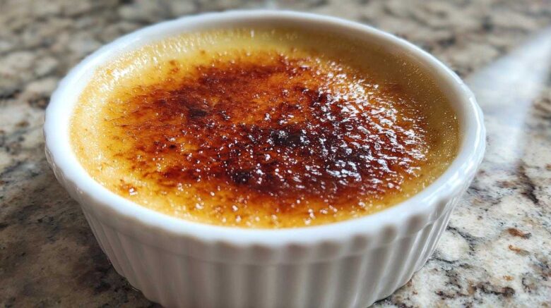 Vanilla Crème Brûlée (5-Ingredient Gourmet Indulgence)