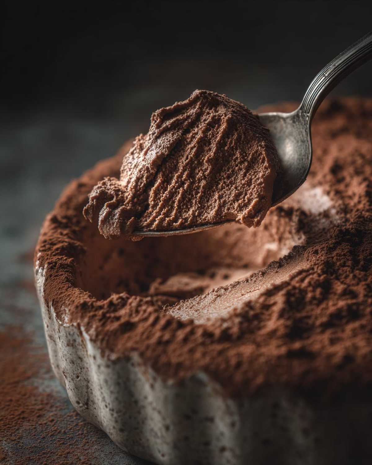 Vegan Chocolate Mousse (Aquafaba Magic Trick) - detail 4