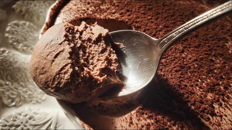 Vegan Chocolate Mousse (Aquafaba Magic Trick)