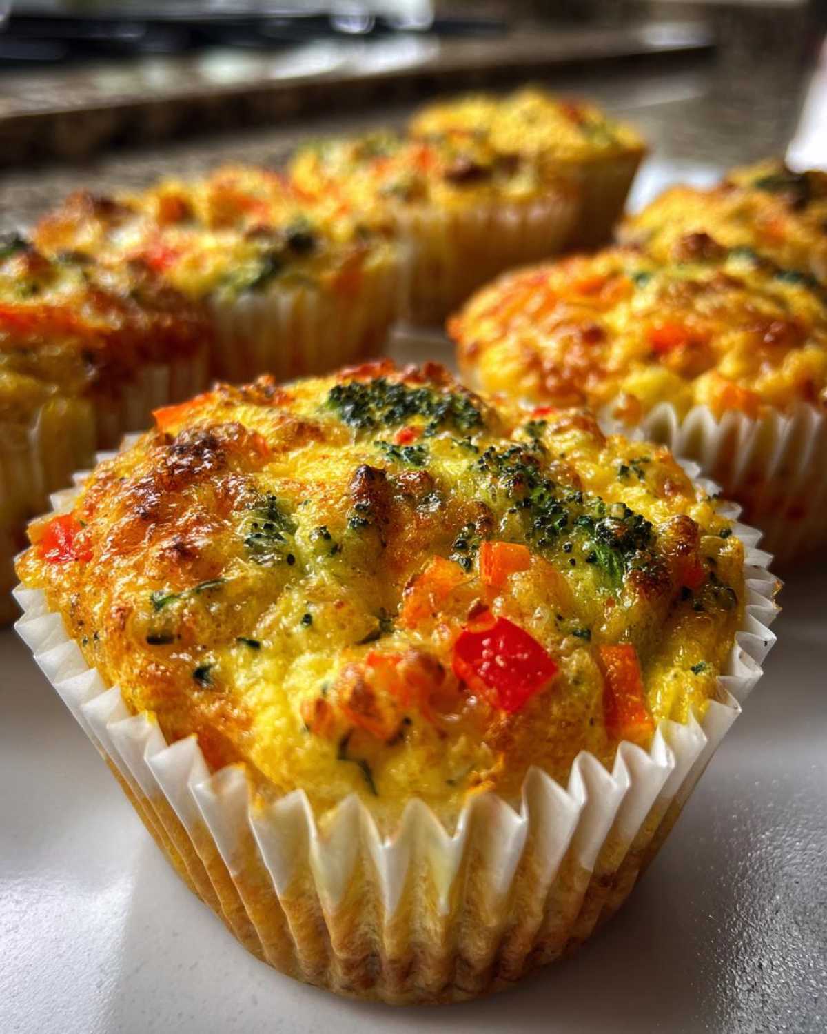 Veggie-Packed Frittata Muffins (Grab-and-Go Breakfast) - detail 1