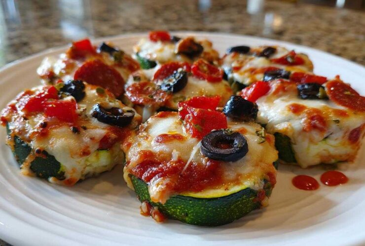 Zucchini Pizza Bites (Low-Carb Snack Hack)