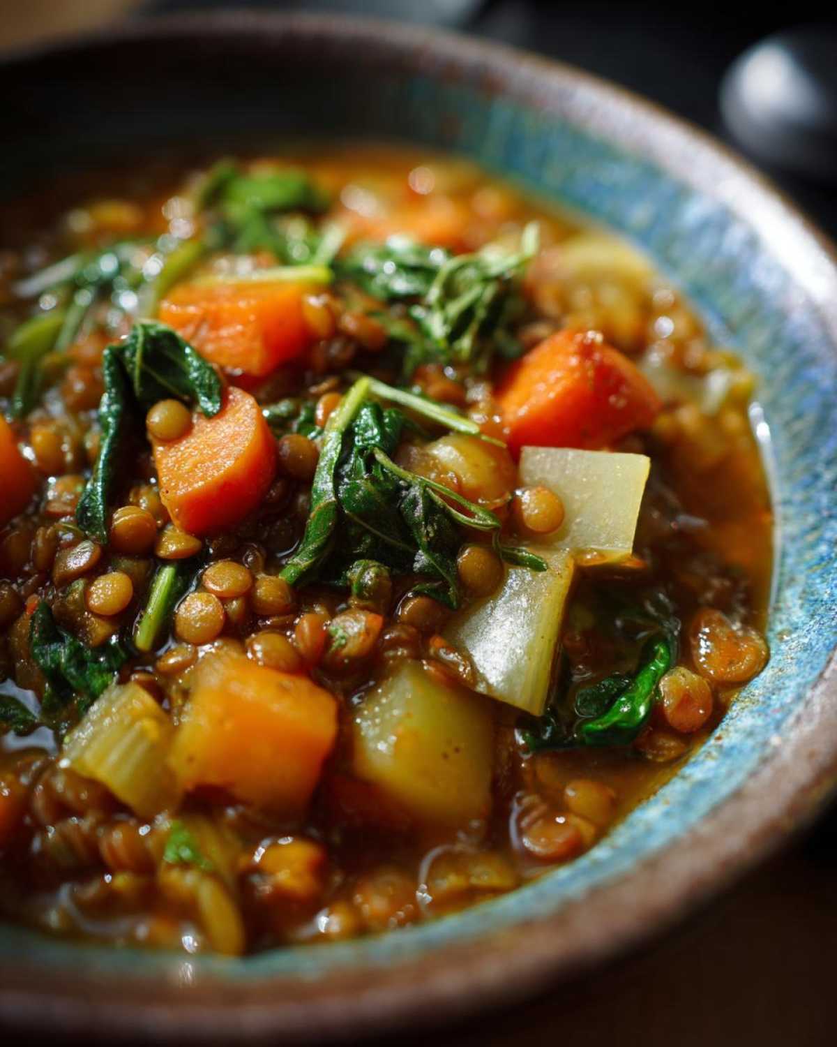 5-Ingredient Lentil Soup - detail 1
