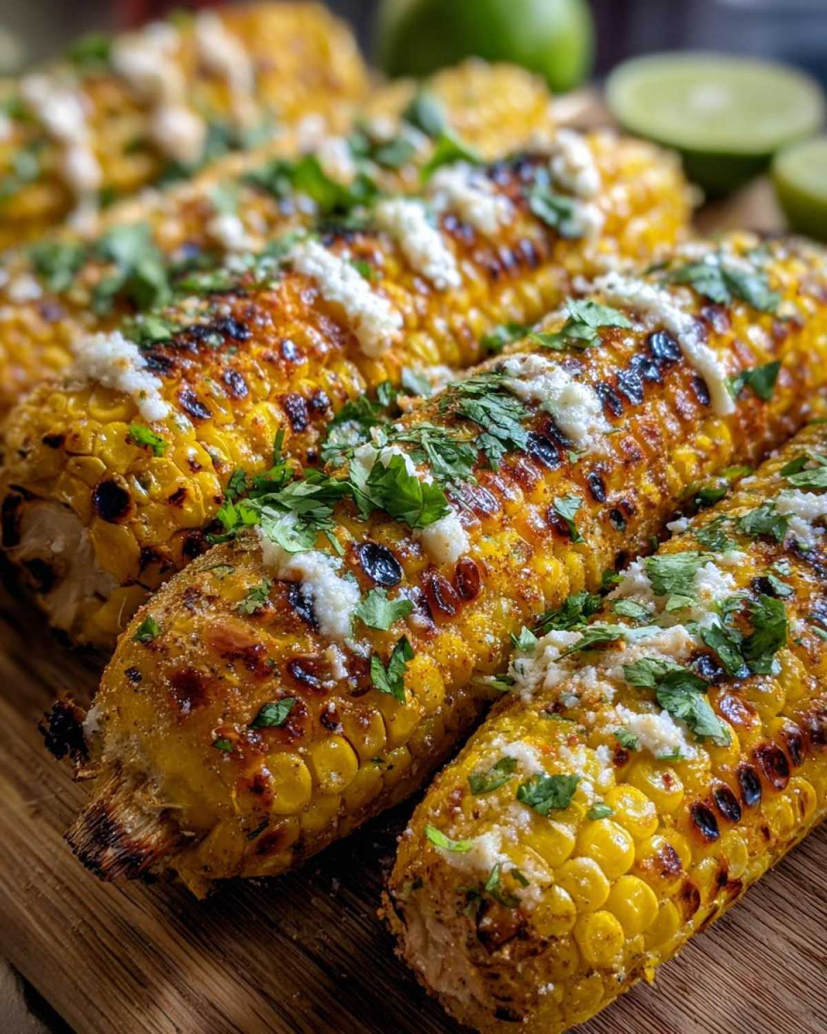 Air fryer Mexican street corn - detail 4