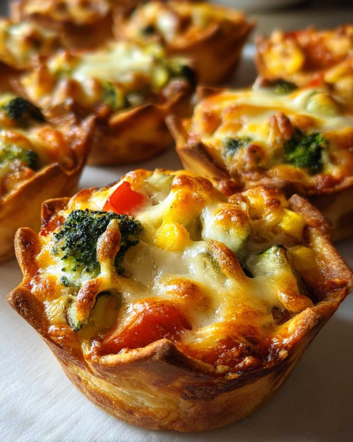Alphabet Veggie Pizza Cups - detail 2