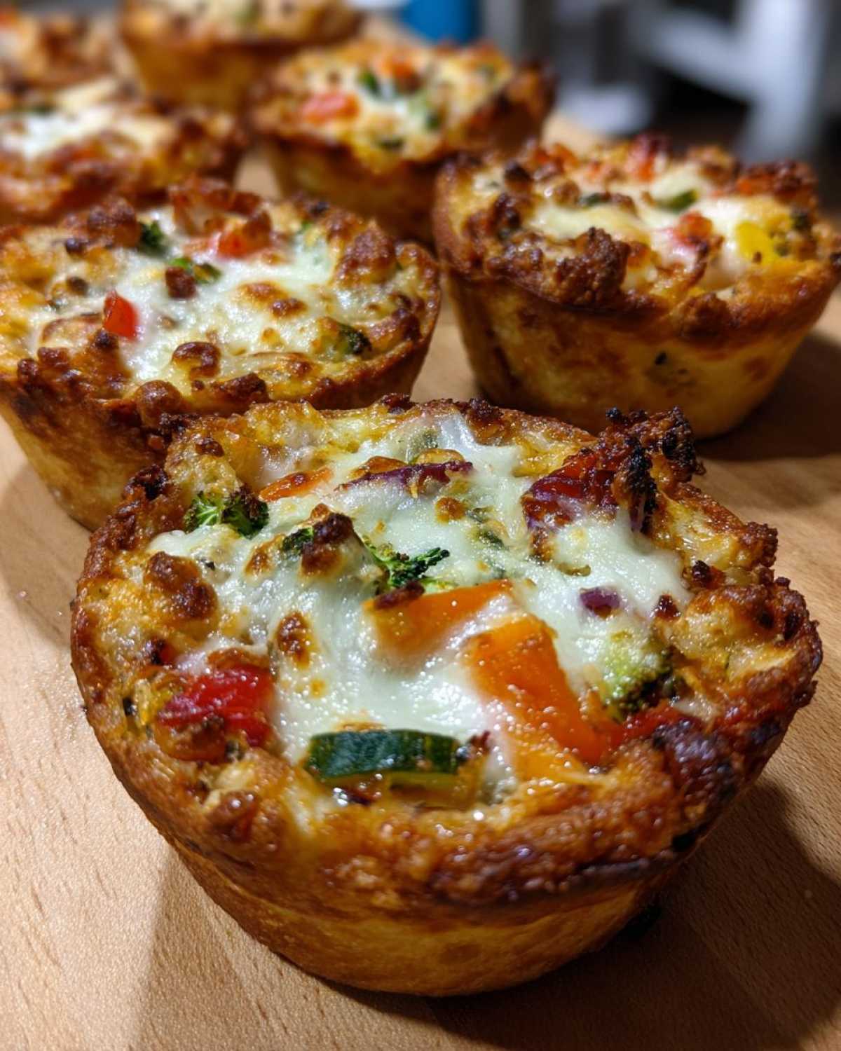 Alphabet Veggie Pizza Cups - detail 3