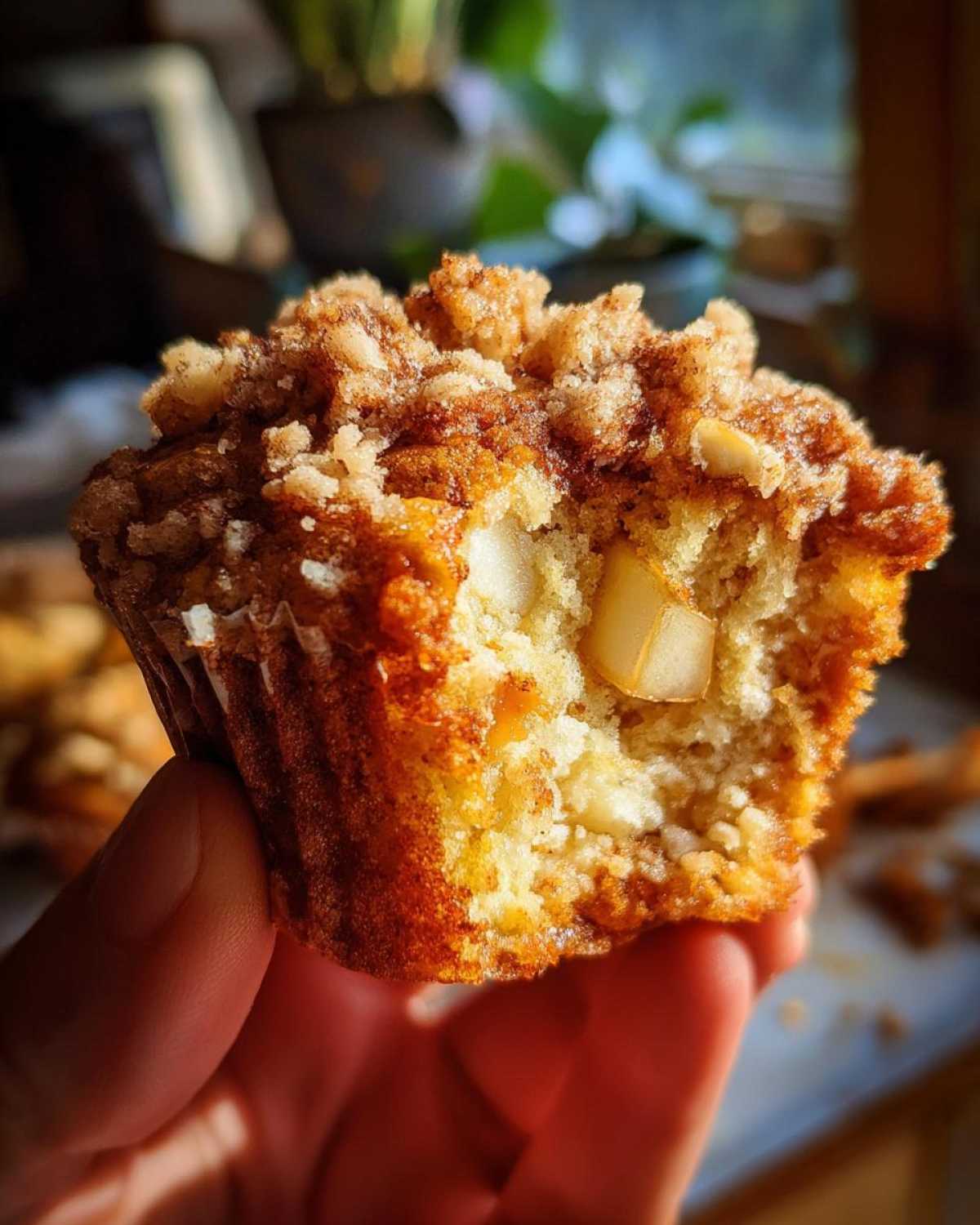 Apple Cinnamon Streusel Muffins - detail 3