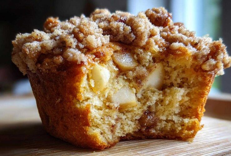 Apple Cinnamon Streusel Muffins