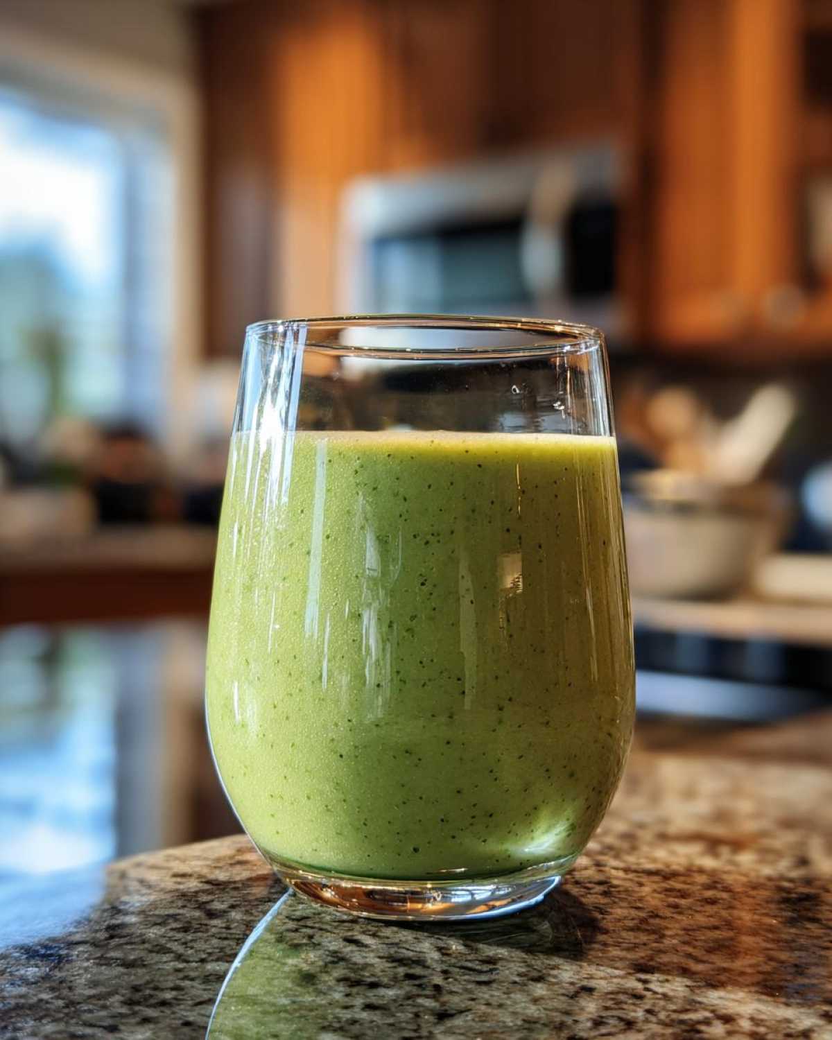 Avocado Basil Citrus Detox Smoothie - detail 2