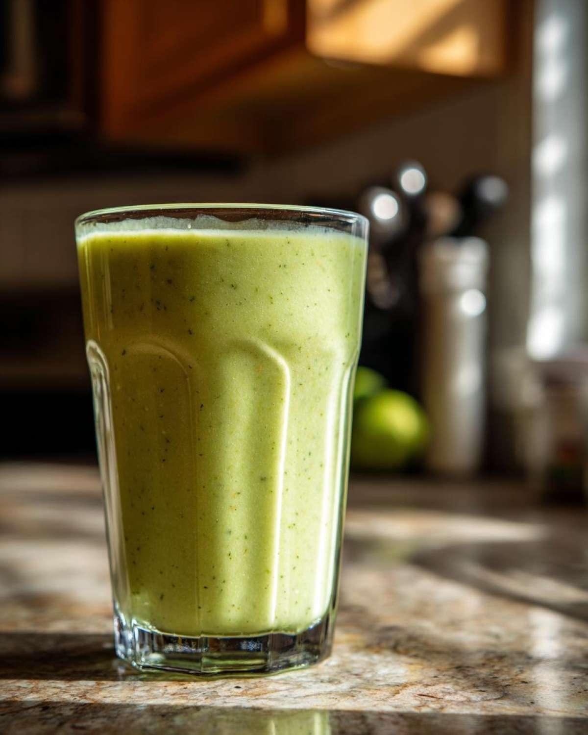 Avocado Basil Citrus Detox Smoothie - detail 4