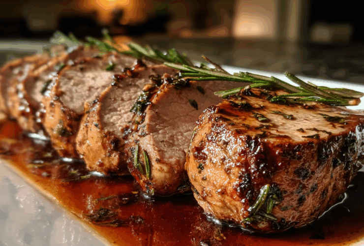 Balsamic Glazed Pork Tenderloin