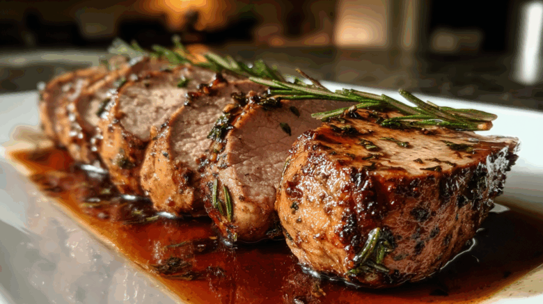 Balsamic Glazed Pork Tenderloin