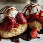 Balsamic Strawberry Shortcake