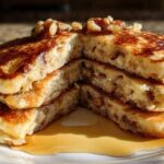 Banana Walnut Yogurt Pancakes