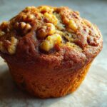 Banana walnut muffins