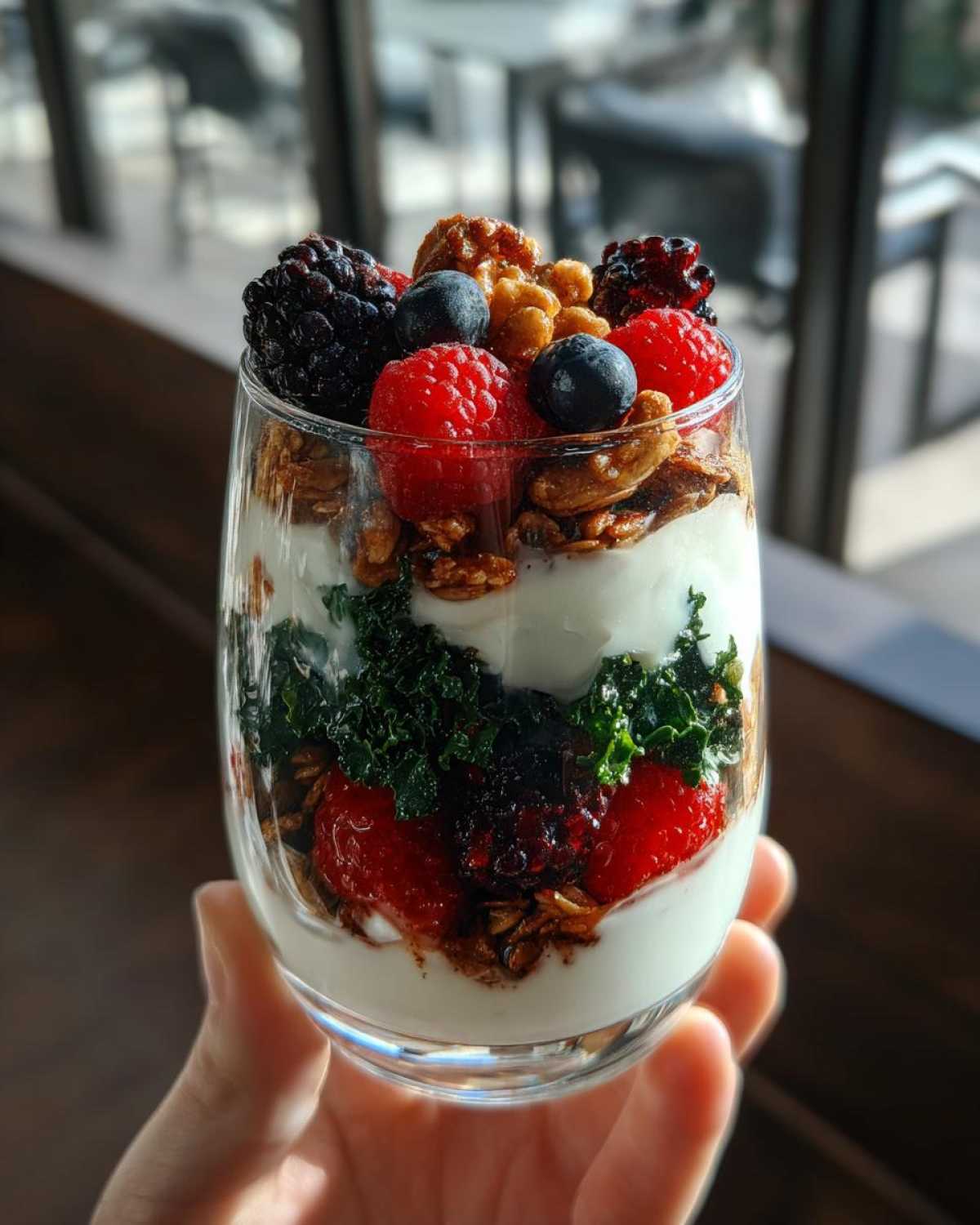 Berry-Kale Yogurt Parfait - detail 1