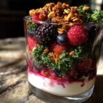 Berry-Kale Yogurt Parfait