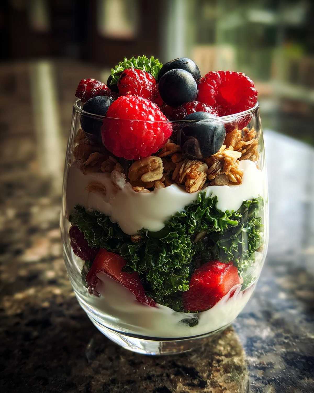 Berry-Kale Yogurt Parfait - detail 4