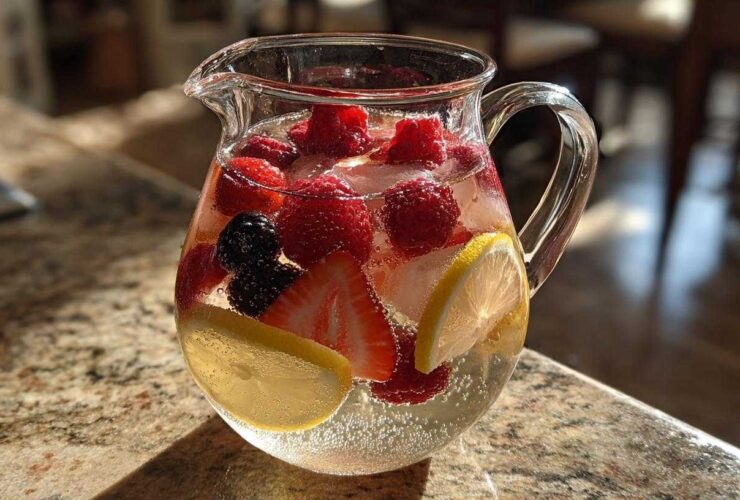 Berry Lemon Zing Sangria