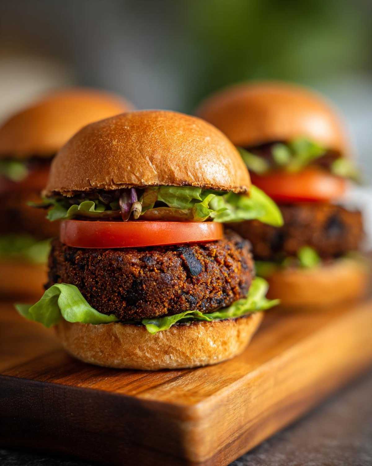 Black Bean Burger Sliders - detail 3
