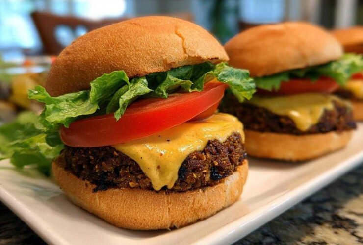 Black Bean Burger Sliders