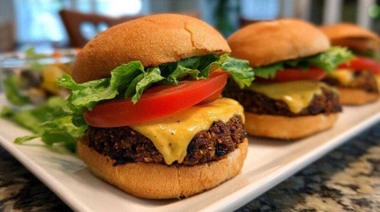 Black Bean Burger Sliders