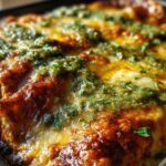 Black Bean Enchiladas with Green Chili