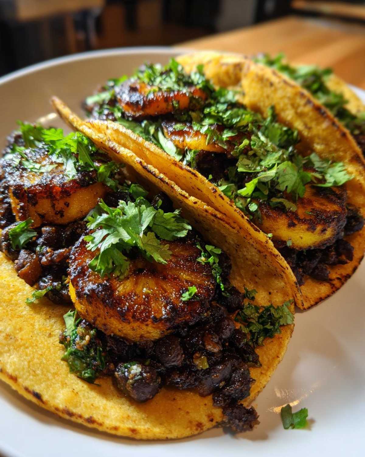 Black Bean Plantain Tacos - detail 1