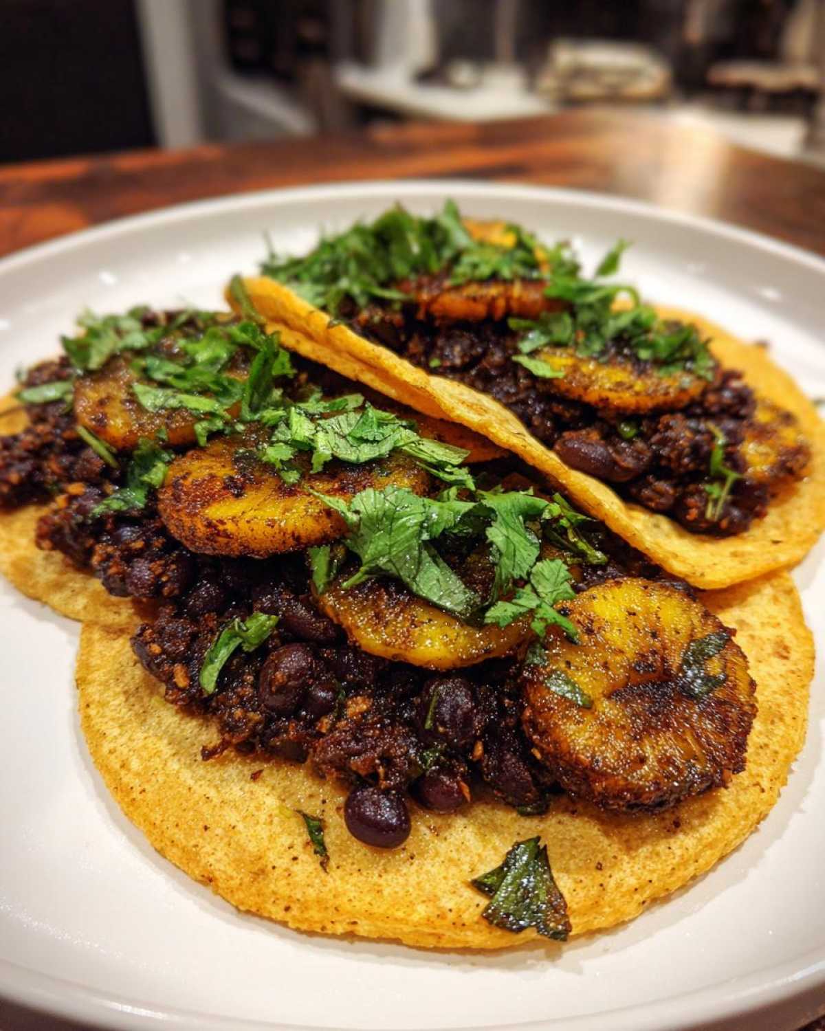 Black Bean Plantain Tacos - detail 2