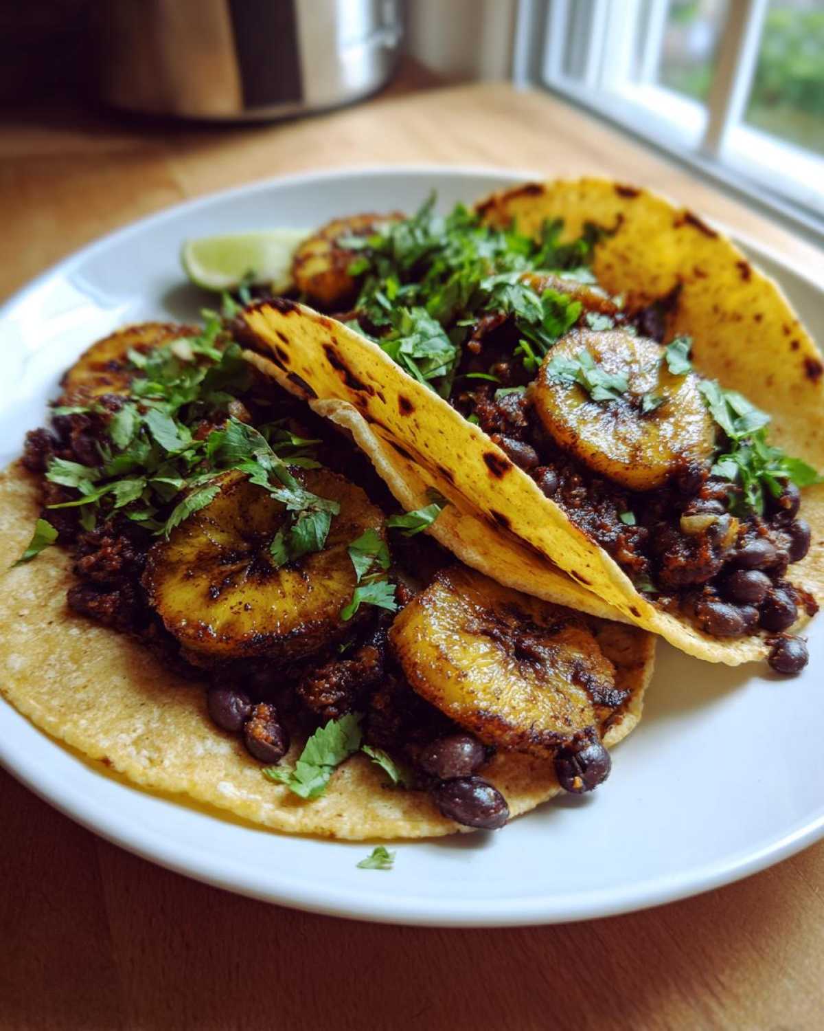 Black Bean Plantain Tacos - detail 3