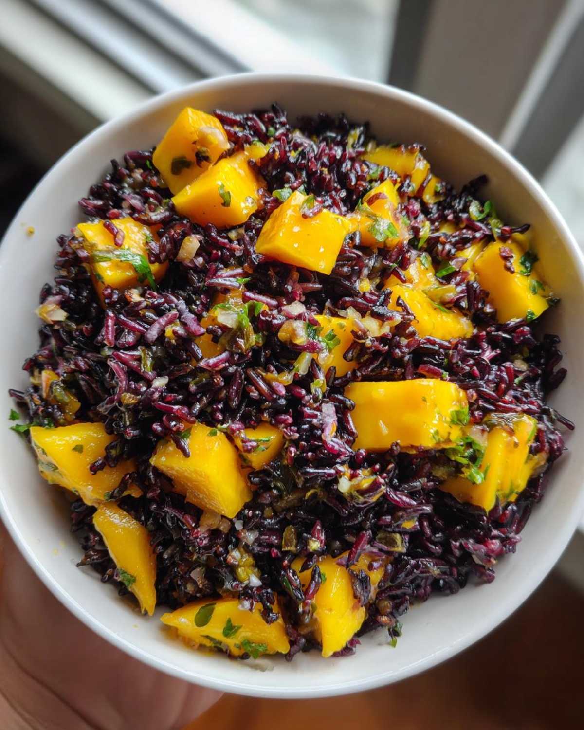 Black Rice Mango Salad - detail 3