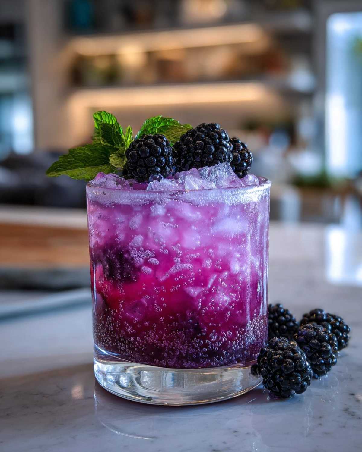 Blackberry Lavender Lemonade - detail 3