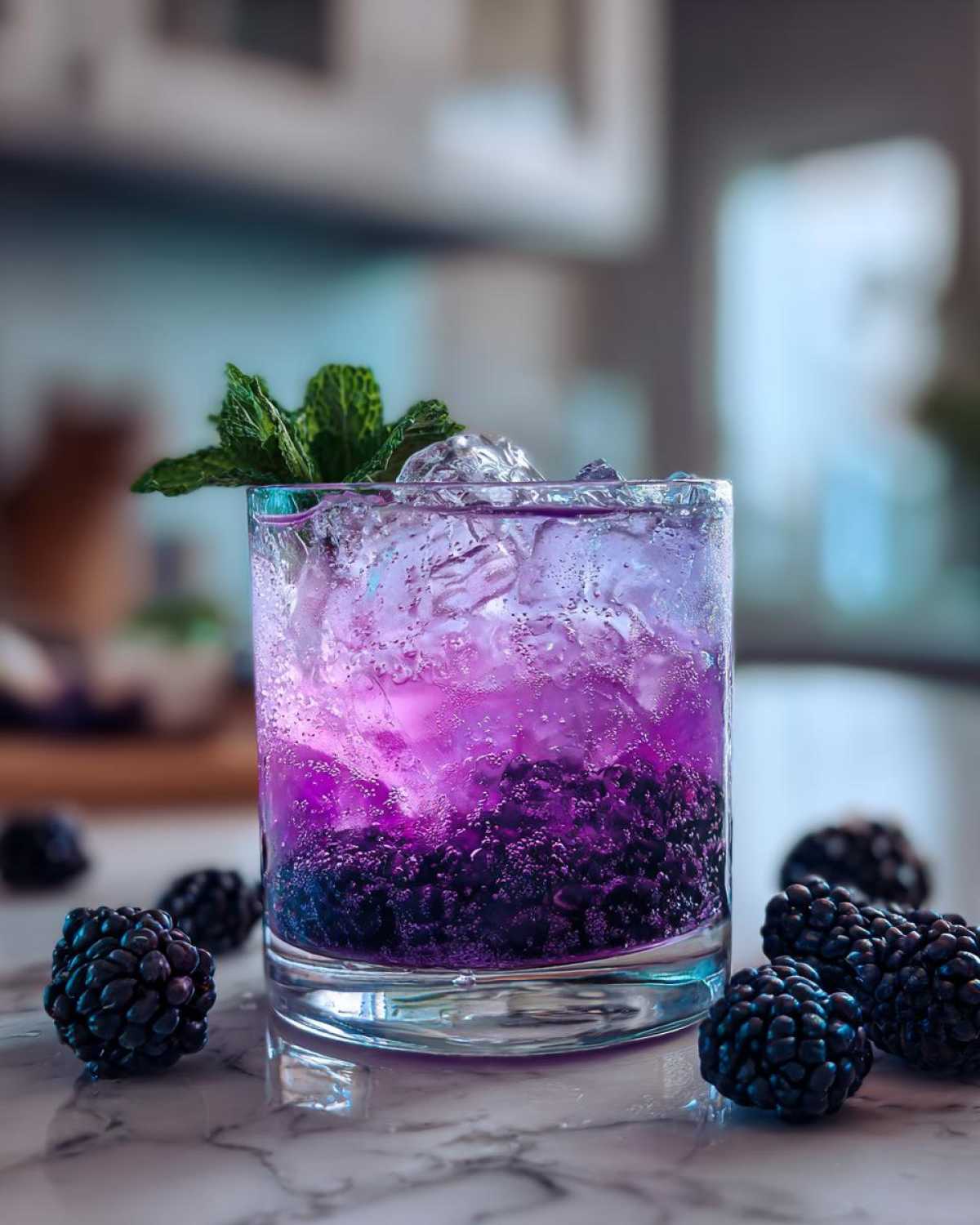 Blackberry Lavender Lemonade - detail 4
