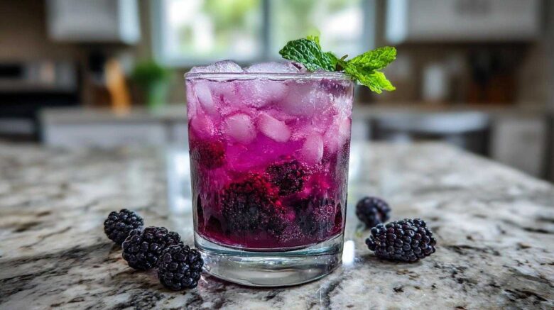 Blackberry Lavender Lemonade