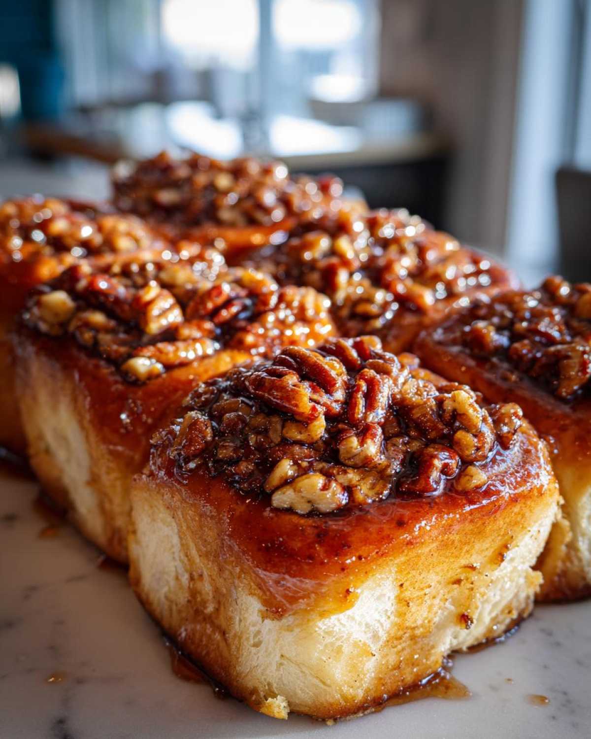Bourbon Pecan Sticky Buns - detail 2