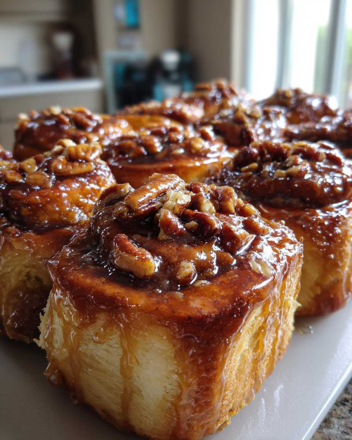 Bourbon Pecan Sticky Buns - detail 3