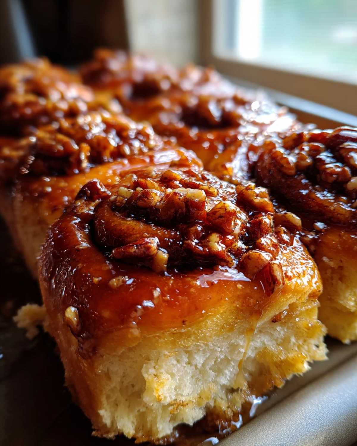 Bourbon Pecan Sticky Buns - detail 4