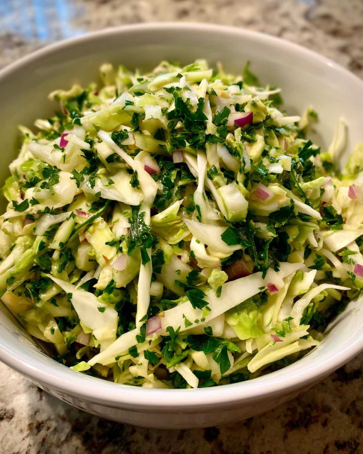 Brussels Sprout & Apple Slaw - detail 3