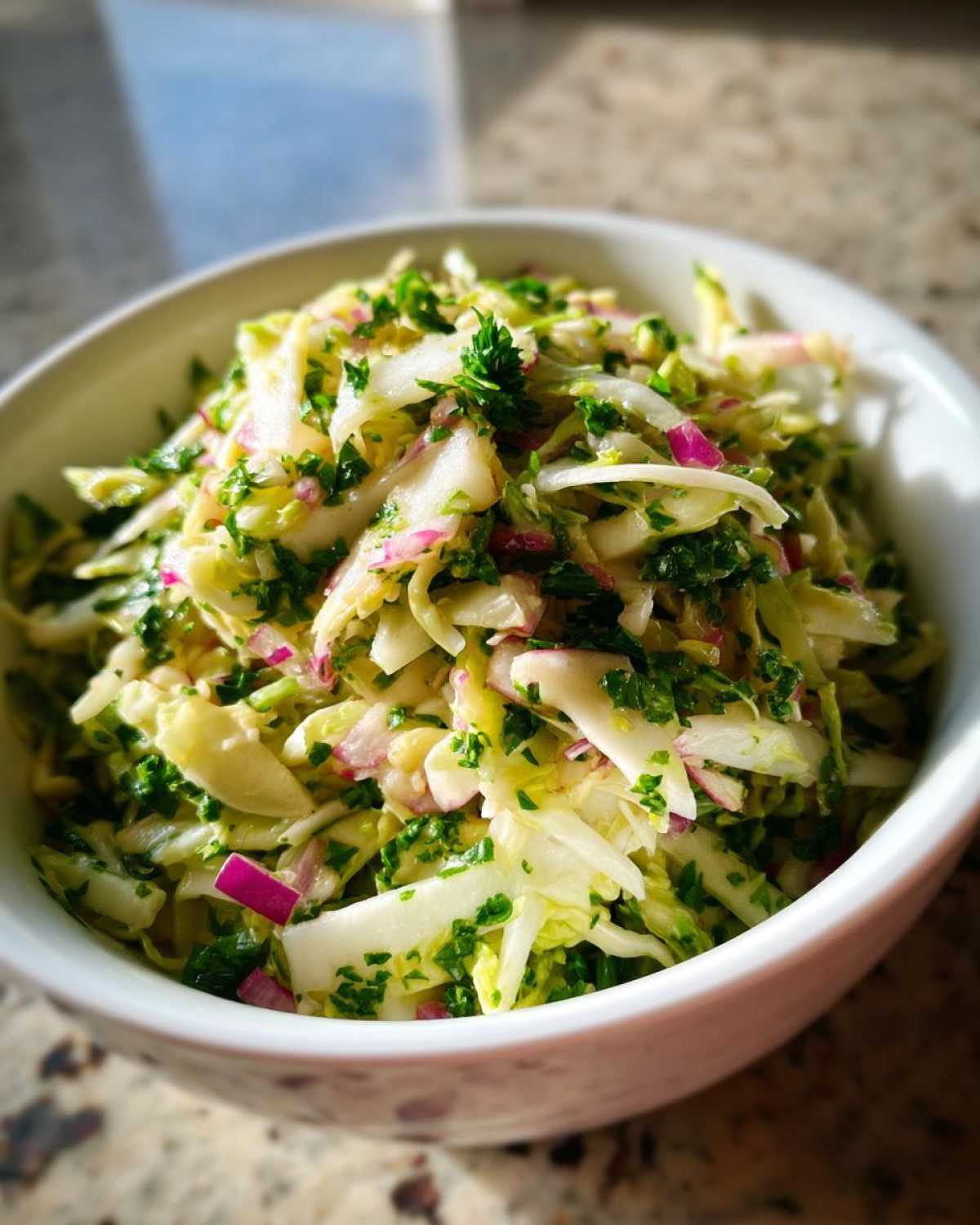 Brussels Sprout & Apple Slaw - detail 4