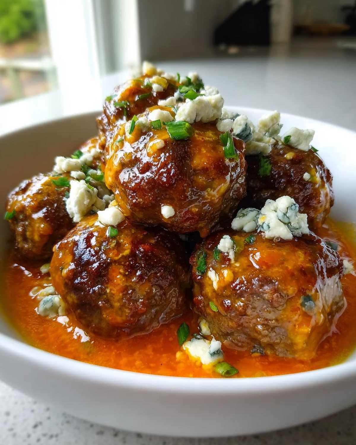 Buffalo Blue Cheese Meatballs - detail 1