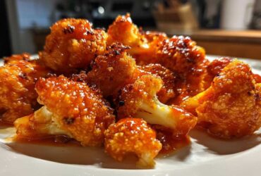 Buffalo Cauliflower Bites