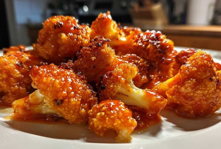 Buffalo Cauliflower Bites