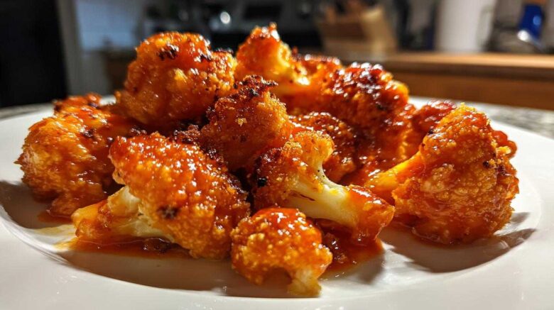Buffalo Cauliflower Bites