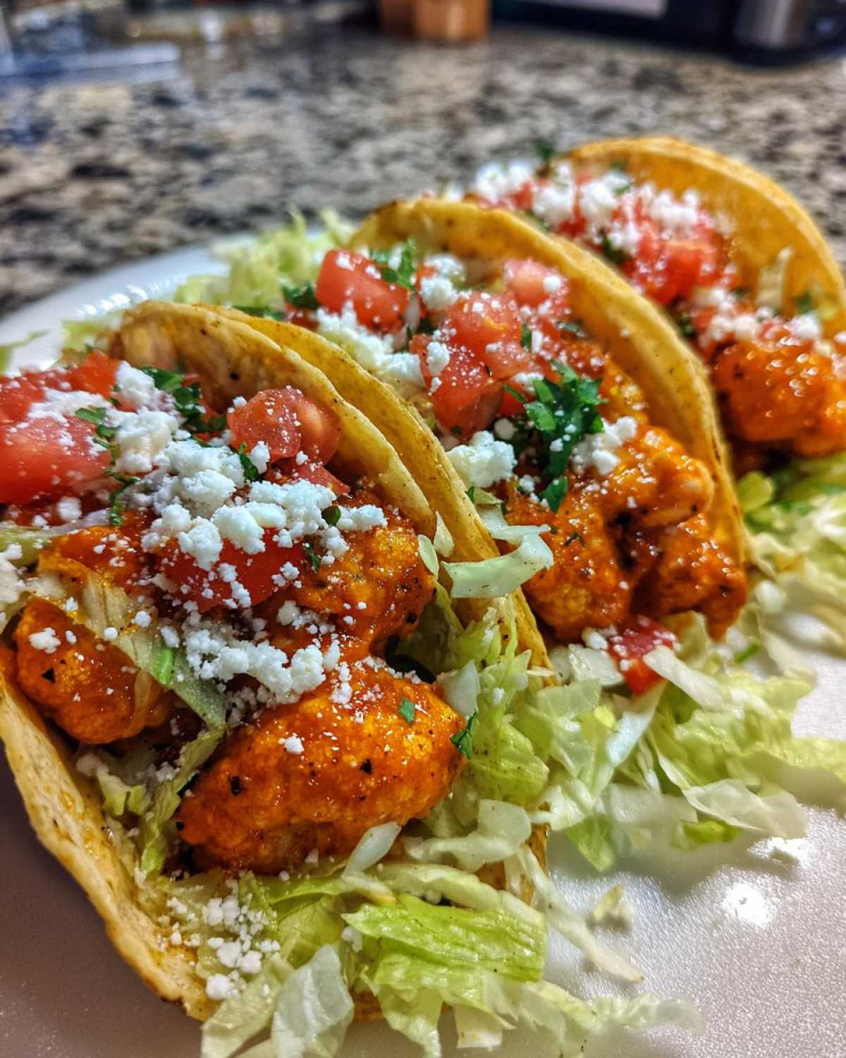 Buffalo Cauliflower Tacos - detail 1