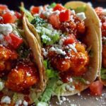 Buffalo Cauliflower Tacos