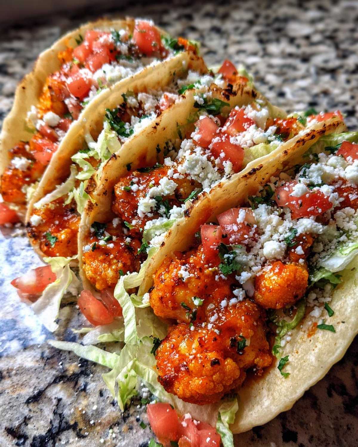 Buffalo Cauliflower Tacos - detail 4