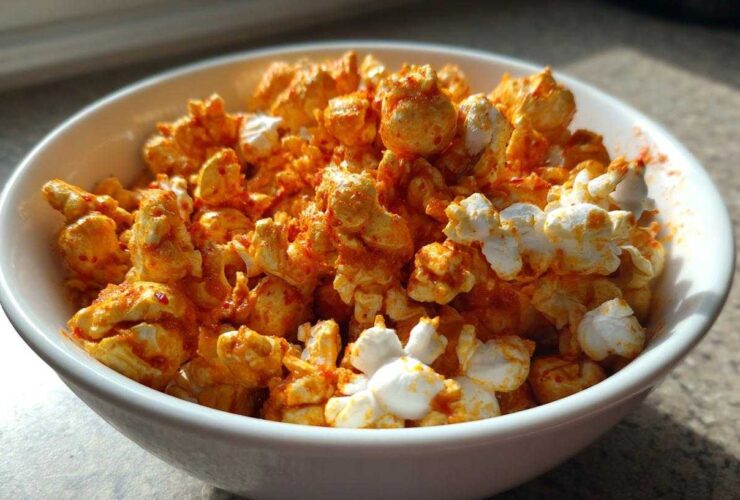 Buffalo Chickpea Popcorn