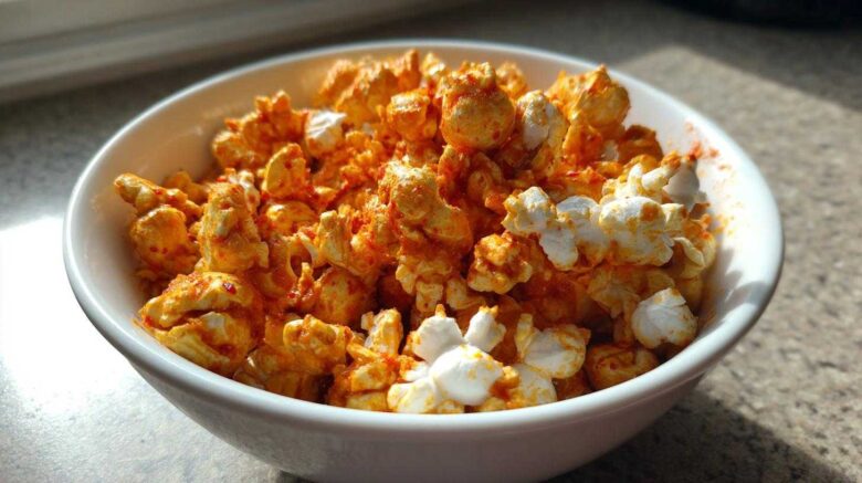 Buffalo Chickpea Popcorn