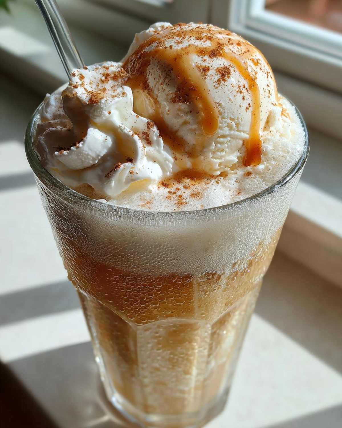 Butterbeer Cream Soda Float - detail 2