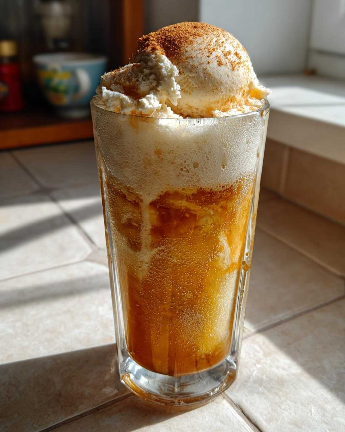 Butterbeer Cream Soda Float - detail 3